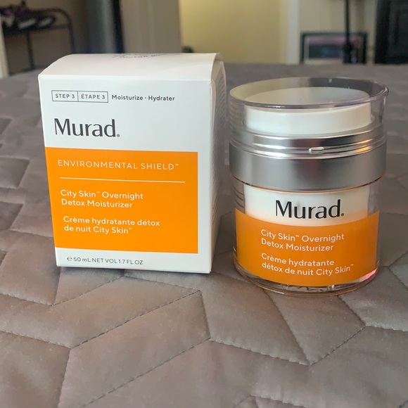 Murad City Shin Overnight Detox Moisturizer - Picture 1 of 3